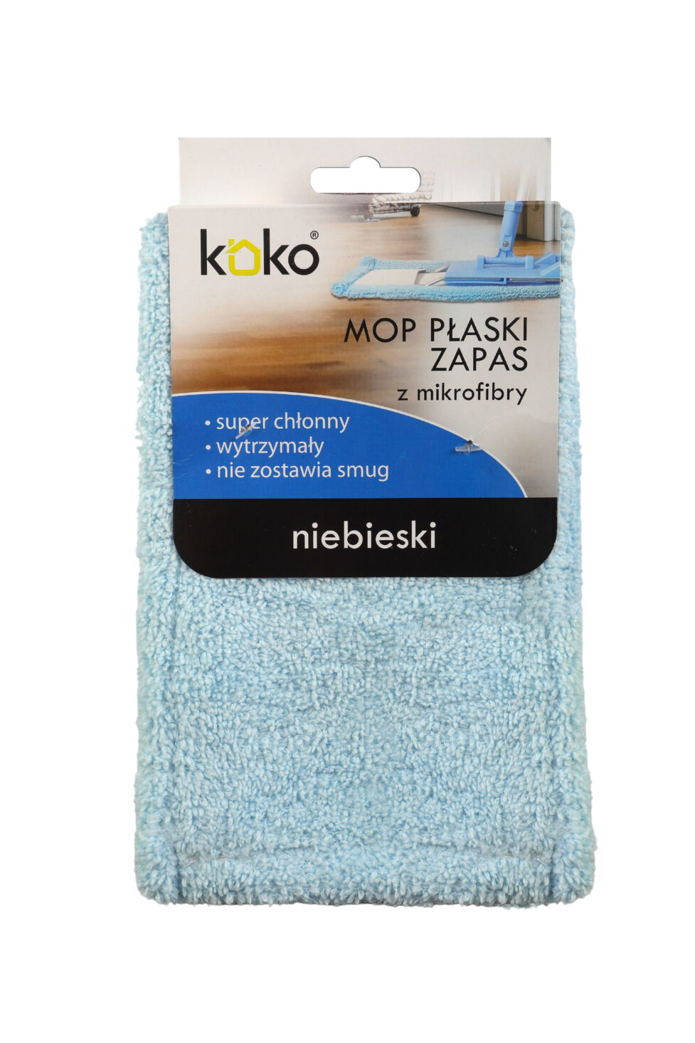 Zapas NIEBIESKI płaski
